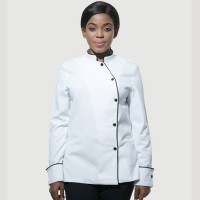 Prestige Female white Chefs Jacket/chefs coat/ chefs uniform FC1