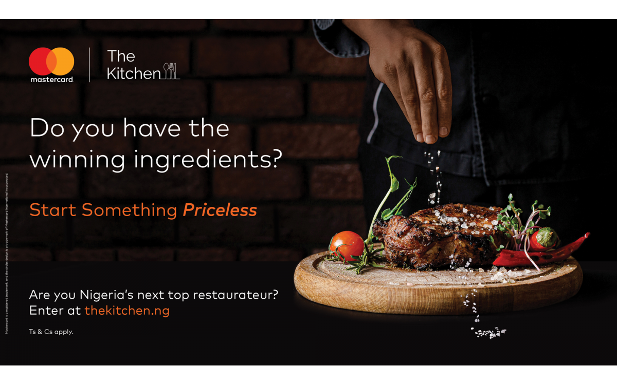 Realise your dreams of owning a restaurant in Nigeria with Mastercard’s The Kitchen competition