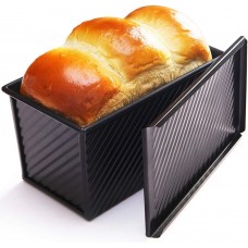 450 Grams Dough Capacity Non-Stick Gourmet Loaf Pan with Lid  / Bread Pan