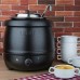 Buffalo Black Soup Kettle with Adjustable Heating - 10 Litres