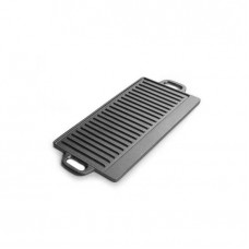 Radiance 51cm Heavy Duty Bare Cast Iron Reversible Griddle and Grill