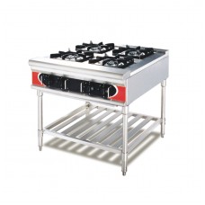 4 Burners Industrial Oriental Gas Stove / Six Burners Industrial Oriental Gas Stove 