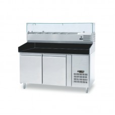 Solid Door Pizza Working Chillers | Solid Door Salad Working Chillers | Solid Door Salad Bar 4ft