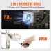 44.5" Spit Rotisserie Hog Roasting Machine, Lamb Pig Goat Charcoal Barbeque Grill with Wind Shield Motor, Automatic Roast Machine for Outdoor Picnic Patio Backyard Camping