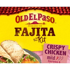 Old El Paso Crispy Chicken Fajita Kit 
