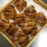 XO Bakery Freshly baked Almond Croissant