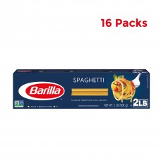 Barilla Plain Dried Spaghetti Pasta - 1 Carton  (16 Packs)
