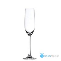12 Pieces Ocean Madison Flute Champagne Glass 210ml each, Transparent.