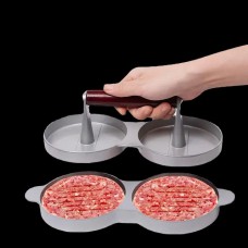 2 phase metal burger mould / burger press