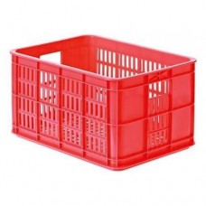 Blue Plastic Fruit Crates / Rectangular Solid Box Plastic Colored Crates / Plate Crate / Catering Crate / Fruit Crate / Capacity: 20 Kg