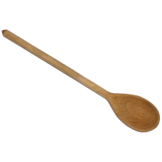 Locally made Wooden Spoons,1 Pieces 18 Inch Wood Soup Spoons for Mixing Stirring, Long Handle Spoon 