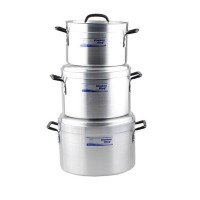 Commercial Kitchen king Cooking Pots Set of 3 ( 36, 39, 41)